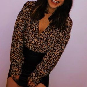 Zara / Leopard Shirt